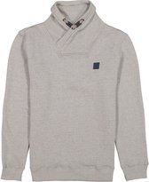 GARCIA Heren Sweater Grijs - Maat XXL