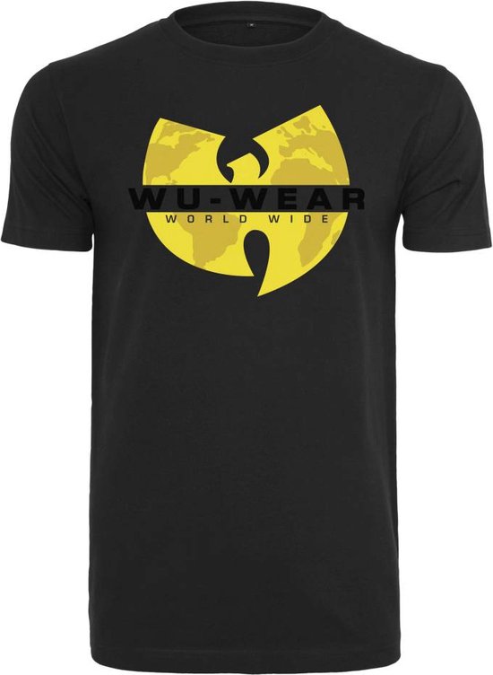 Urban Classics - Wu Wear Logo Heren T-shirt - S - Zwart