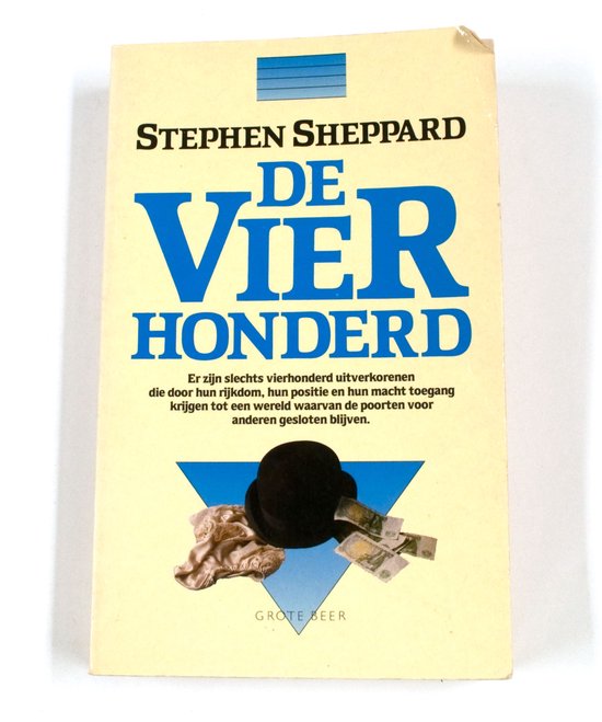 Omslag van De vierhonderd door Stephen Sheppard