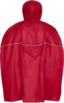 Kids Grody Poncho - indian red - L