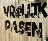 Set Raamsticker Pasen | Vrolijk Pasen | 25-Delige Paaseieren