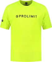 Prolimit - UV-zwemshirt unisex - Korte mouw - Geel - maat XXS