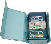 Mr Heron - Camper stripes - cadeaudoos - bamboe herensokken