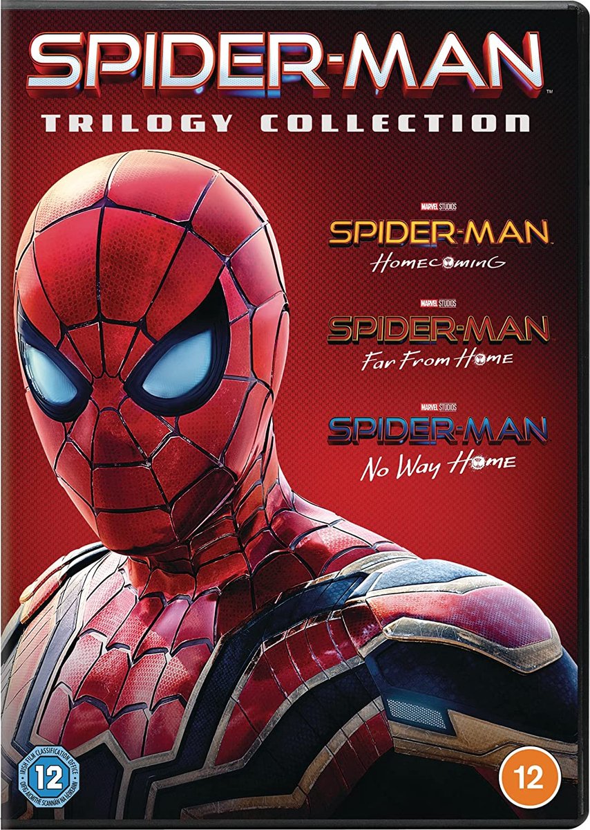 Spider-Man: Homecoming/Far From Home/No Way Home (DVD) - Movie