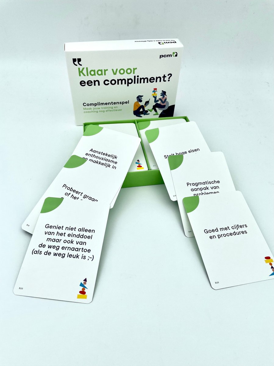 Complimentenspel - Process Communication Model - Coachkaarten - Gesprekstarter- Complimentenkaarten