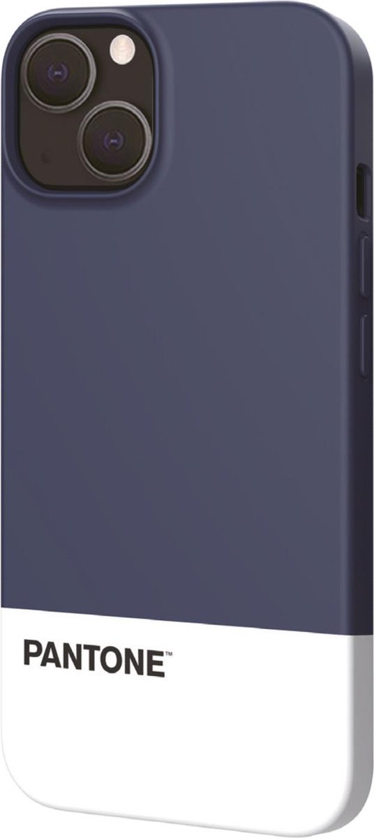 Pantone Design Silicone hoesje iPhone 13 - backcover - Blauw - Celly
