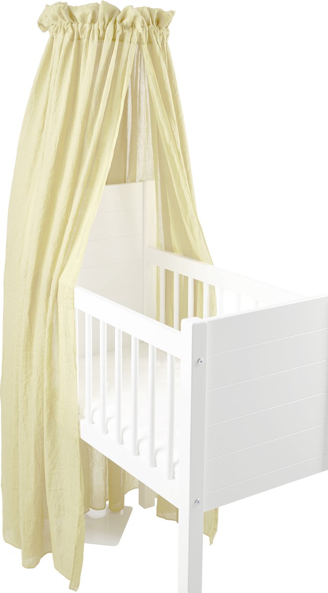 Meyco Baby Uni sluier - soft yellow — afbeelding 4