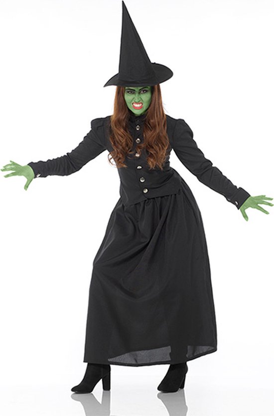 Denken Regan Editie Karnival Costumes Verkleedjurk Wicked Witch 3-delig Carnavalskleding Dames  Halloween... | bol.com