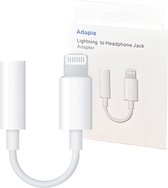 Adapie - Aux Adapter 3.5mm - Bluetooth - Geschikt voor Apple iPhone Lightning - audio aansluiting adapter met bluetooth - Lighting naar Jack 3.5mm