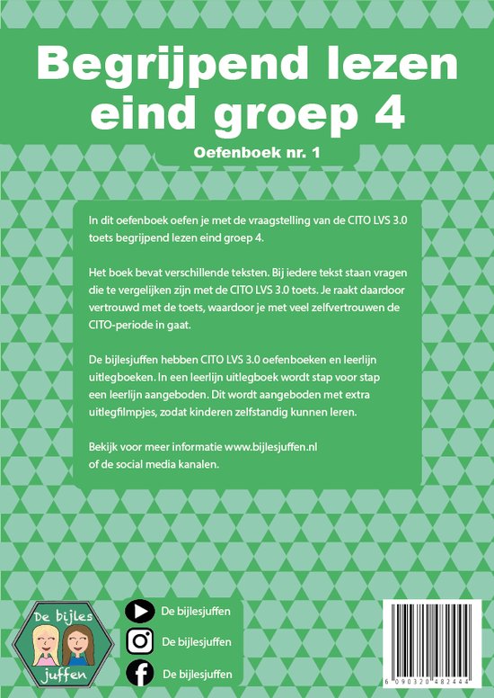 Oefenboek Cito Begrijpend Lezen Eind Groep Deel Basisonderwijs De Bol Com