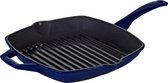 Swiss Diamond Grillpan - Gietijzer - 26x26cm  - Blauw