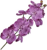 Silk-ka Kunstbloem-Zijden Bloem Vanda Orchidee Paars Lavendel 78cm