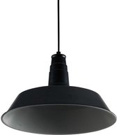 Vintage Industrieel - Hanglamp - Ø 36 cm - Zwart
