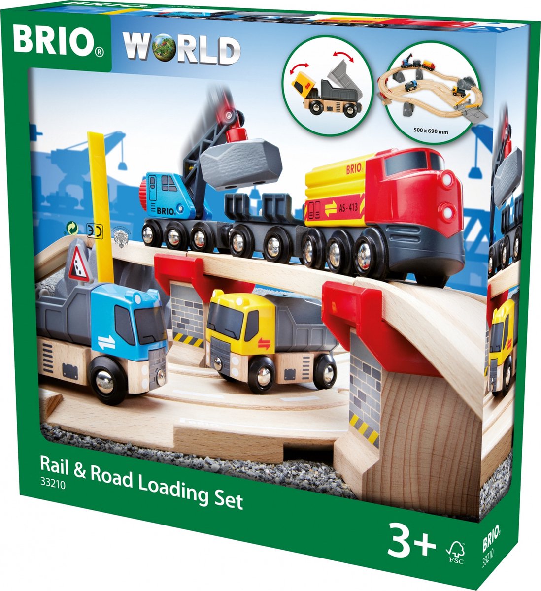 BRIO Spoor en Weg Transportset - 33210 — afbeelding 7