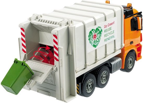 Commandez dès maintenant le Mercedes Arocs camion à benne basculante 2,4Ghz 1:20 de Jamara