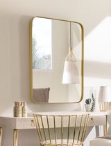 Pochon Home - Rechthoekige Spiegel met Gouden Lijst - 76 x 55 cm - Star In