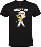 Klere-Zooi - Queen - We Will Rock You - Heren T-Shirt M