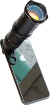 Peachy UV Camera Lens 18X-30X Zoom Telephoto Telescooplens voor je telefoon + Tripod - Zwart