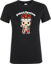 Klere-Zooi - Queen - Freddy the King - Dames T-Shirt XXL