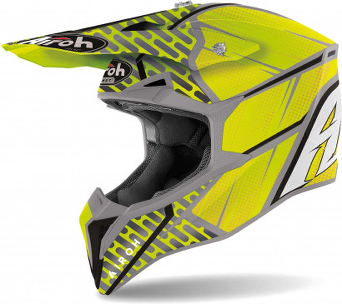 Airoh Wraap Idol Yellow Grey XL
