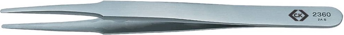 Goedkoopste C.K T2360 Onderdelenpincet 2a SA Plat-rond, fijn 120 mm