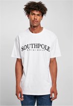 Urban Classics Heren Tshirt -XXL- Puffer Print Wit