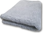 Topmast Vetbed - Dog Blanket - Bench mat - puppy tapis animal mat - Grey plain Anti-Slip - 150x100 cm lavable en machine