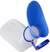 BTP - Urinaal 1000ml - Unisex - 1 liter - Handig In De Auto - Voor Vrouwen En Mannen - 2 Plastuiten (1 Extra Plastuit Voor Hygiene)