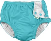 GREEN SPROUTS -  Wasbare absorberende zwemluier met drukknopen - Aqua - 4J (3-4 Jaar)
