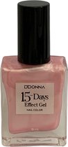 D'Donna - 15-Days Effect Gel Nagellak Pearl - Licht Roze Parelmoer - 1 Flesje met 16 ml. inhoud - Nummer 26