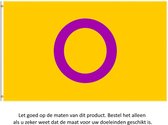 Intersex Pride Vlag 150x90CM - LGBT - Regenboog Vlag - Interseksueel - Intersekse - Interseksualiteit - LGBTQ - Flag Polyester