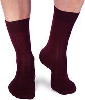Gemerceriseerde katoen sokken BASIC Bordeaux, 43-46