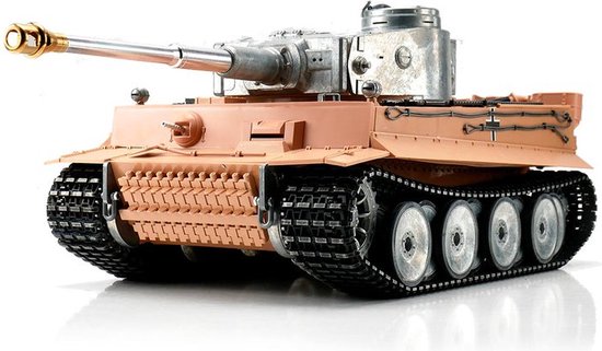 alledaags Welsprekend zebra RC tank Torro 1/16 RC Tiger I Early Vers. unpainted BB 1113818000 | bol.com