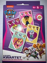 kwartet paw patrol pink - kwartet voor kinderen - dieren - spelkaarten - kaarten - kaartspellen - kwartetten - spel - voor kinderen - vanaf 4 jaar