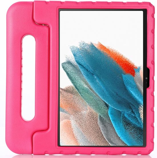 EVA Schokbestendige Kidsproof hoes met handvat - Geschikt voor Samsung Galaxy Tab A8 (2021) - Roze