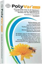 PolyVar Yellow 275 mg strips 10 voor 5 bijenkasten