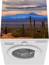 Wasmachine beschermer mat - Mexico - Woestijn - Cactus - Breedte 60 cm x hoogte 60 cm