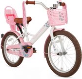 SuperSuper Little Miss Kinderfiets - 18 inch - Wit