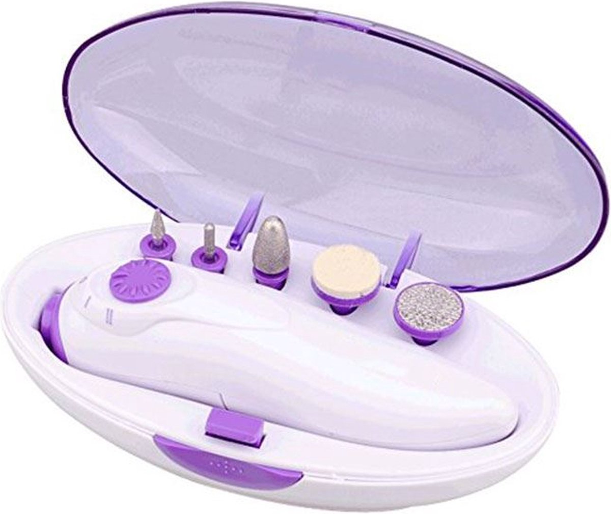 UNIQ Elektrische Nagelvijl - Complete manicureset / pedicureset