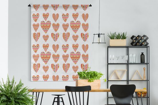 Tapisserie - Tapisserie - Coeur - Amérique du Sud - Motifs - 150x200 cm - Tapisserie