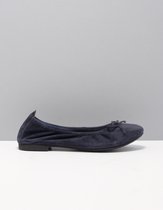 Si haniya ballerina's dames blauw  2213287 d.blue suede 42