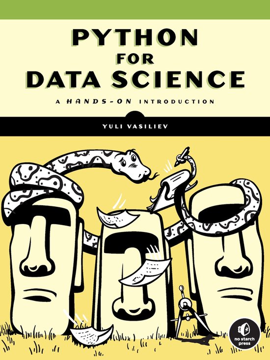 Boek cover Python for Data Science: A Hands-On Introduction van Yuli Vasiliev (Paperback)