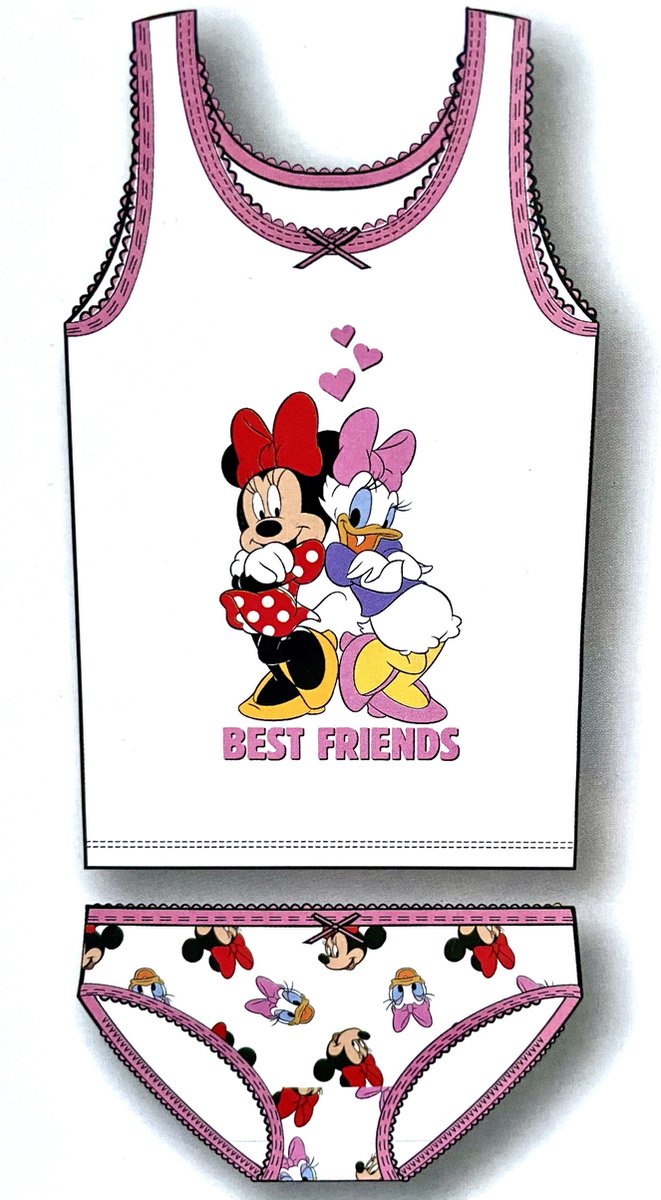 Disney-Minnie en vrienden-ondergoedset-maat92/98