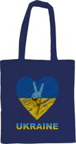 Schoudertas | Oekraine Peace | Navy | Ukraine