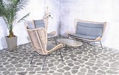 SenS Garden Furniture - Rome Loungeset Sand - Beige - 79x74x102