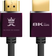 HDMI 2.1 kabel - Ultra High-Speed HDMI kabel - 2 meter - 4k/120hz - 8k/60hz - gecertificeerd