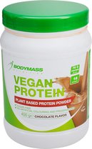Bodymass - Vegan Protein - 400 grammes - Sans sucre et sans colorants ni conservateurs artificiels