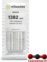 Milwaukee M10032B 1382 ppm TDS kalibratie buffervloeistof 25 zakjes 20ml.