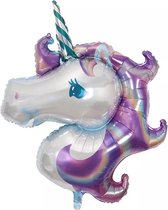 Folie ballon XXL-  Eenhoorn- Unicorn- Verjaardag- Kinderfeestje