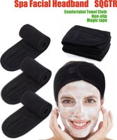 Headband – Hoofdband – Hairband - Make Up Stretch Handdoek Met Tap - Make-Up Accessoires - Spa Facial Hoofdband